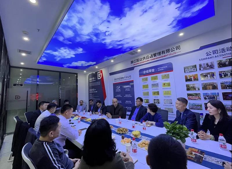 巴基斯坦駐北京大使和駐上?？傤I(lǐng)事與參與易巴通面對面座談會